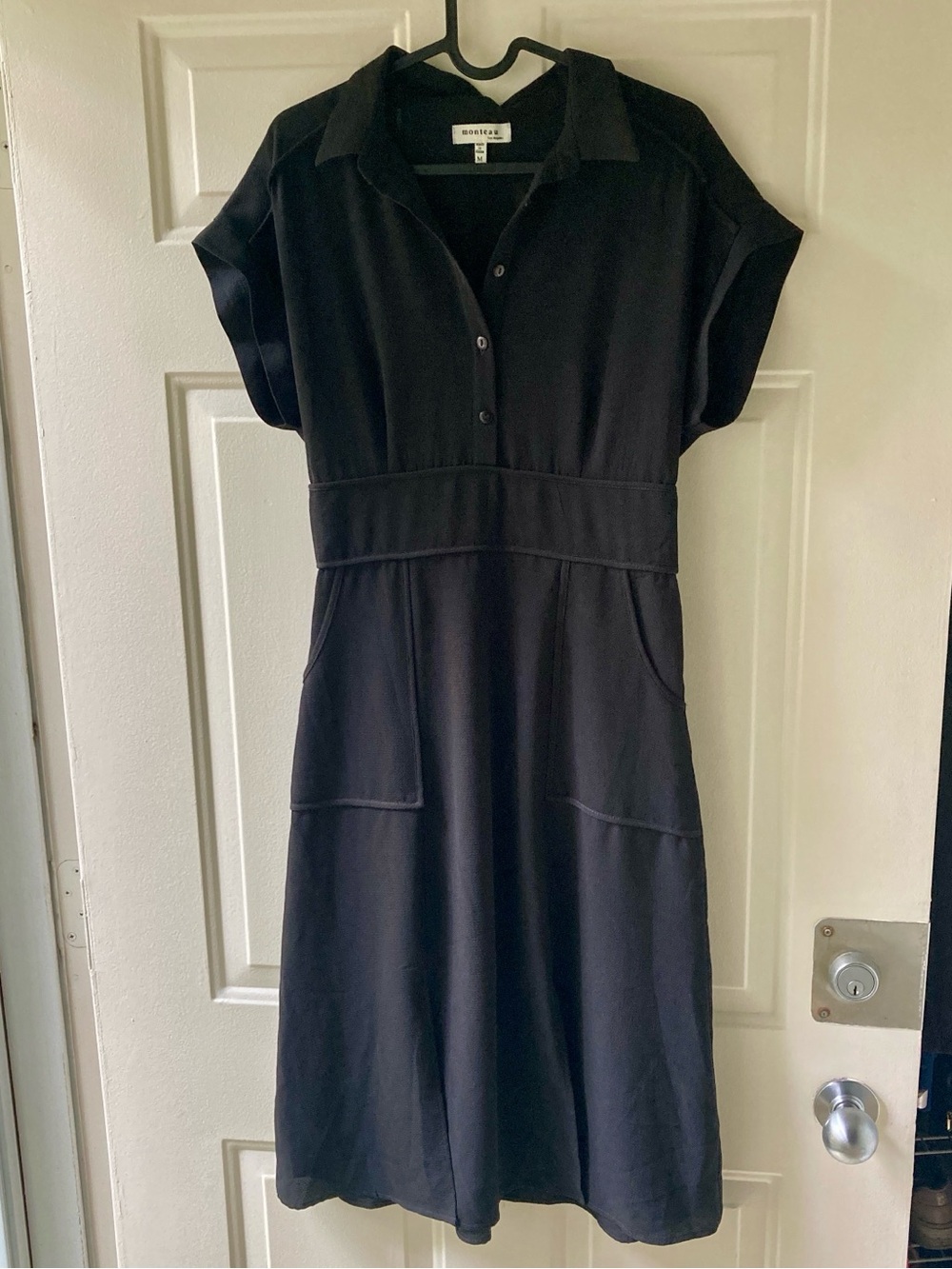 Monteau Black Dress